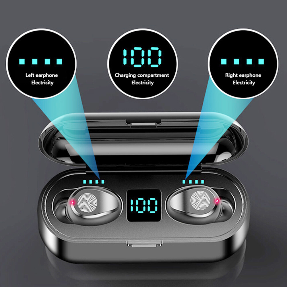 Waterproof Bluetooth 5.0 Earbuds for Iphone Samsung Android Wireless Earphone