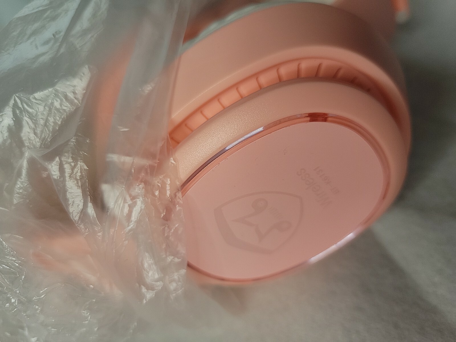 Hot pink bluetooth 5.0 Headset Wireless HiFi Stereo Music Headphone
