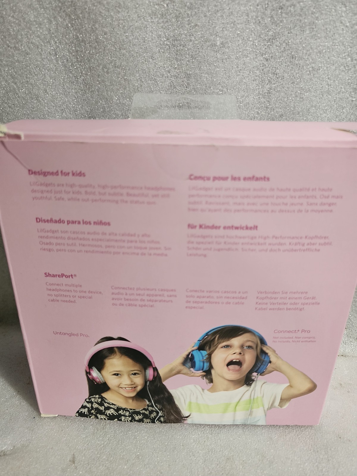 LilGadgets Untangled Pro Children’s Wireless Bluetooth Headphones On-Ear Toddler