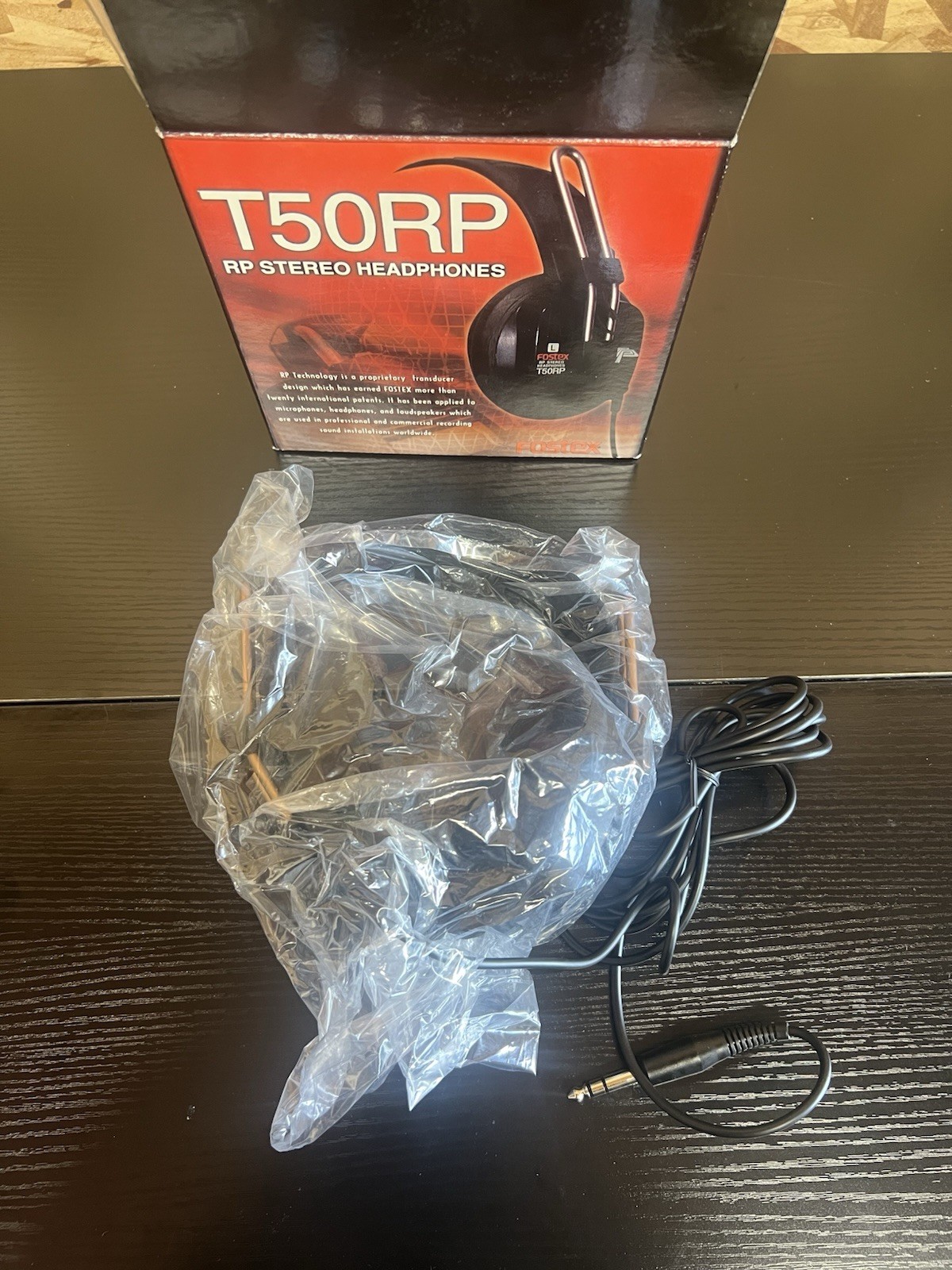 Fostex T50RP Wired Headphones – Black