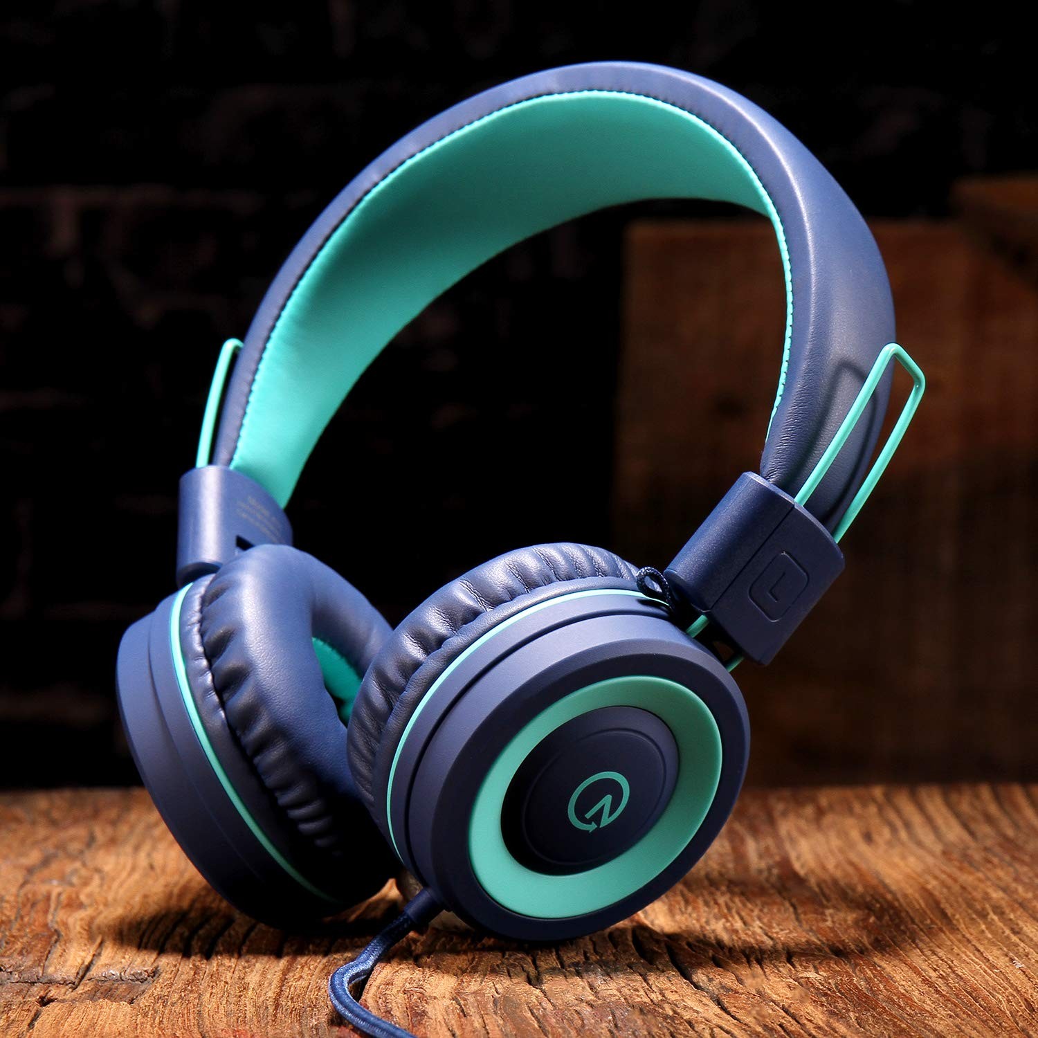 Kids Headphones – noot products K11 Foldable Stereo Tangle-Free 3.5mm Jack Wi…