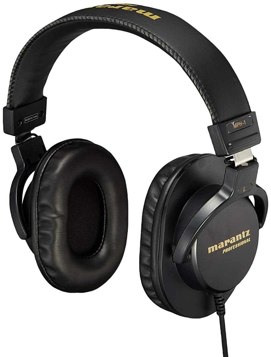 Marantz Pro Enclosed monitor headphone 40 mm driver equipped MPH – 1