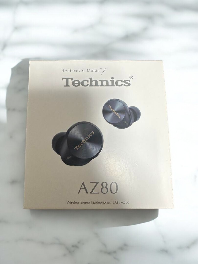 Technics EAH-AZ80 wireless Bluetooth earphone Black noise canceling Audio