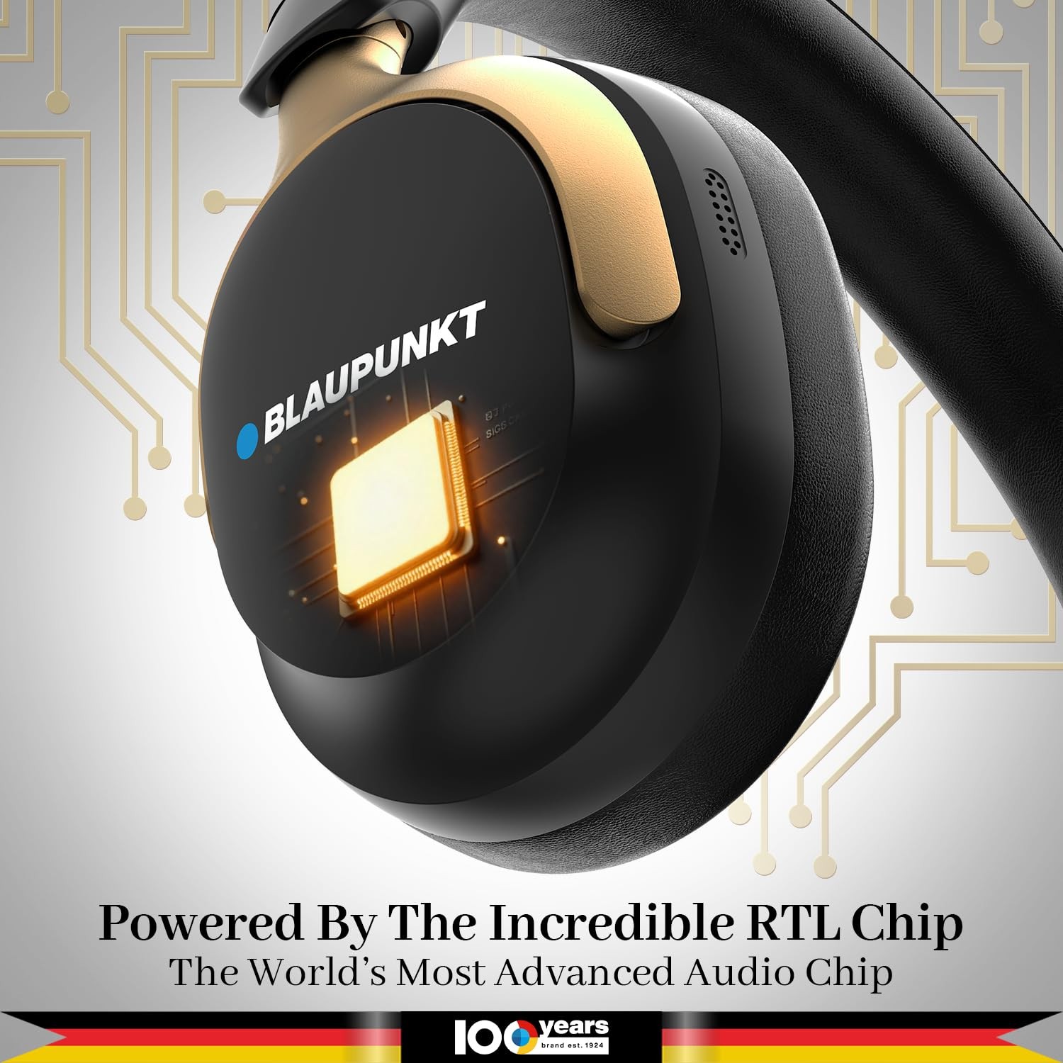 Blaupunkt BH71 Moksha India’s 1st Hybrid ANC Gyro Head Tracking BT Headphone
