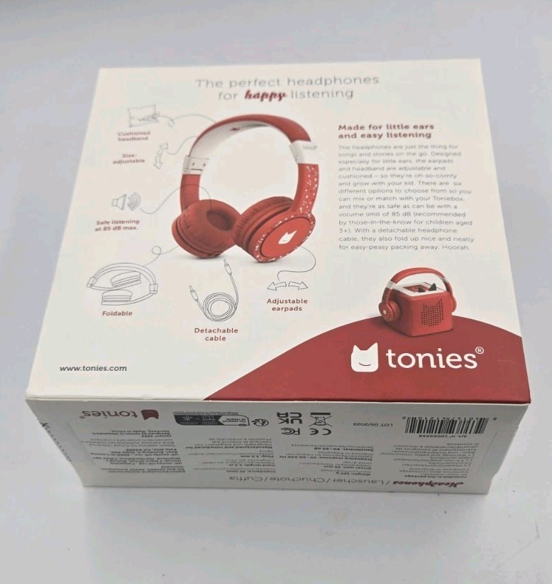 Tonies Kids Wired Headphones Tested New Open Box