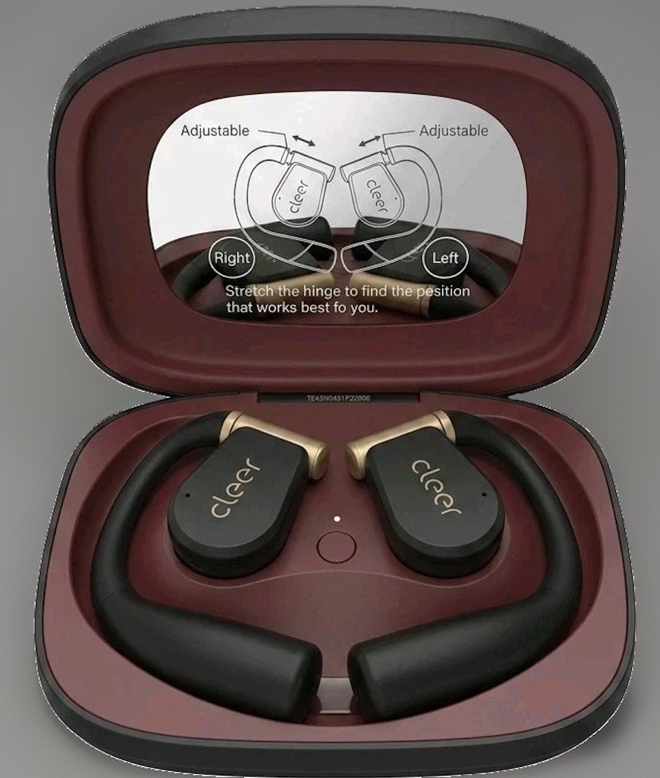 Cleer ARC 3 Sports Pro Open Ear Headphones Blood & Heart Rate Monitor, Dolby