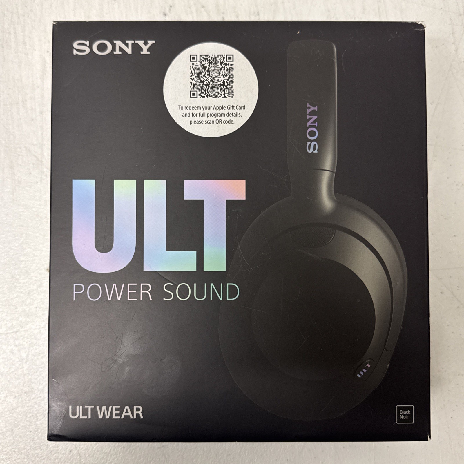 Sony ULT WEAR 900N Wireless Noise Canceling Bluetooth Headphones – Black