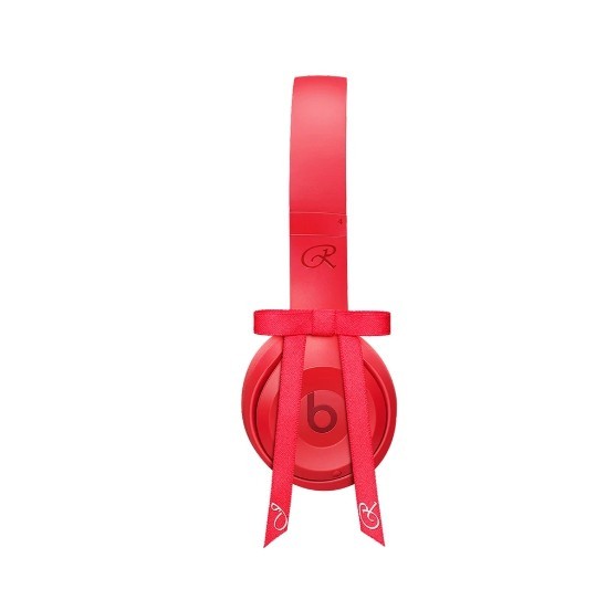 Beats Solo 4 Wireless On Ear Headphone Jennie Special Edition Ruby Red Korean