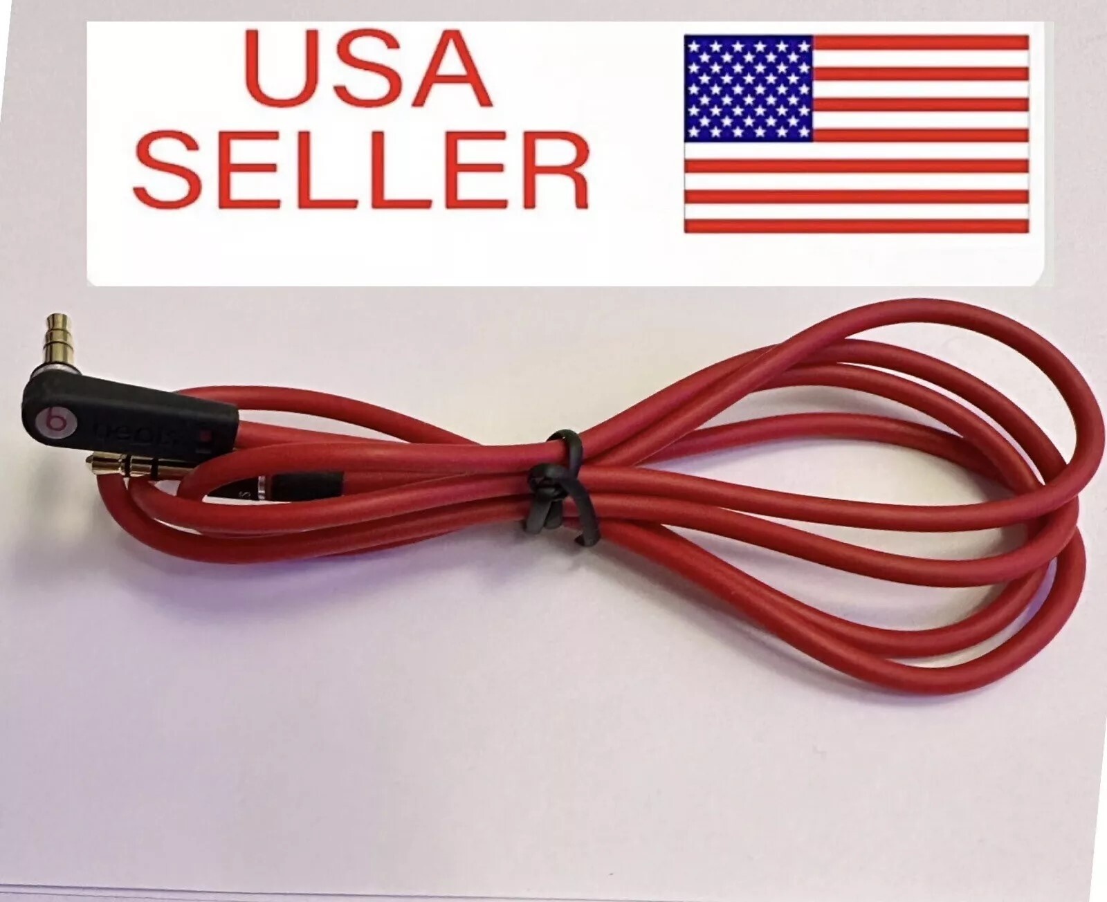Beats Monster L Plug Audio Cable 4 ft 3.5mm Headphones