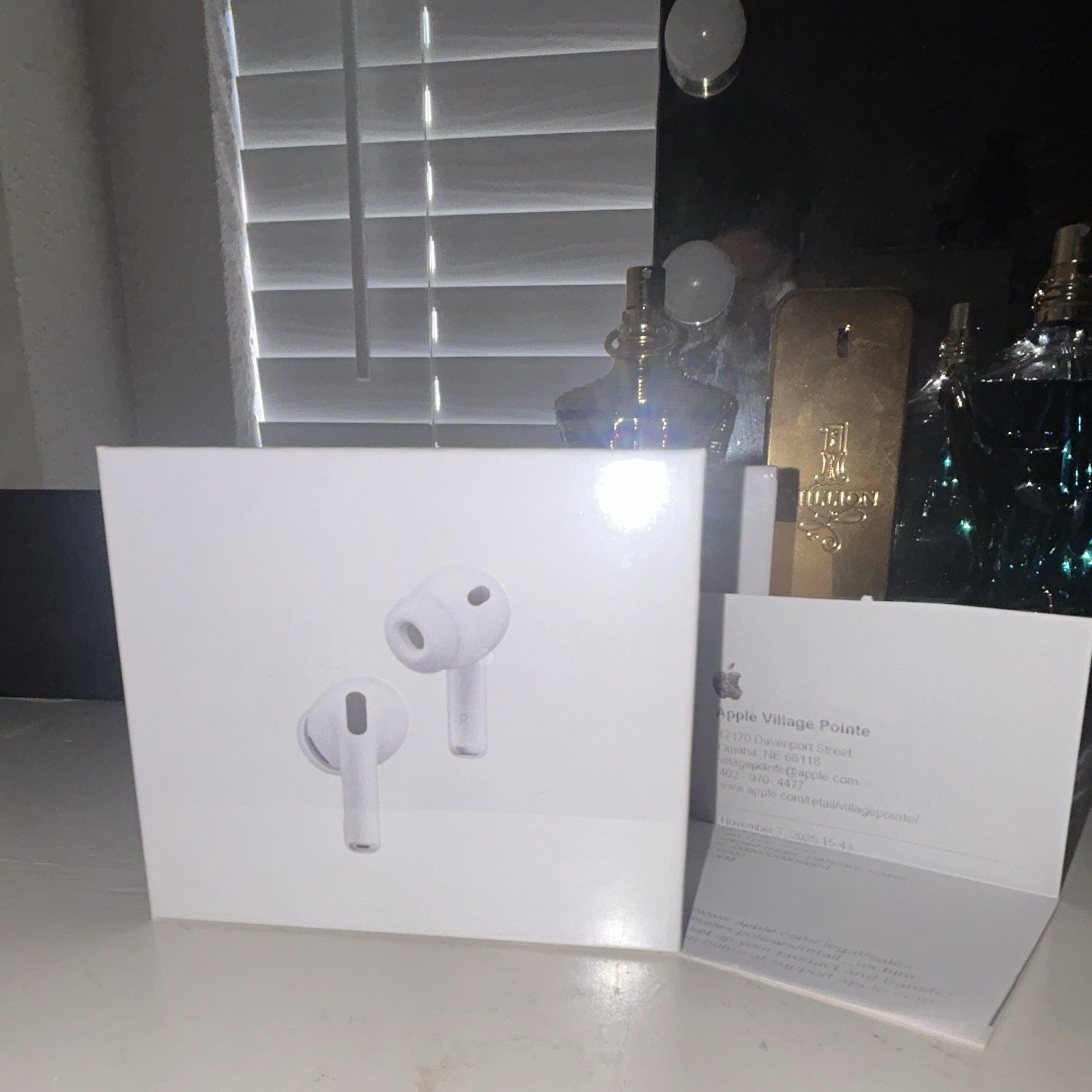 UNOPENED AirPods Pro 3 White In-Ear Bluetooth Wireless Earbud Headphones