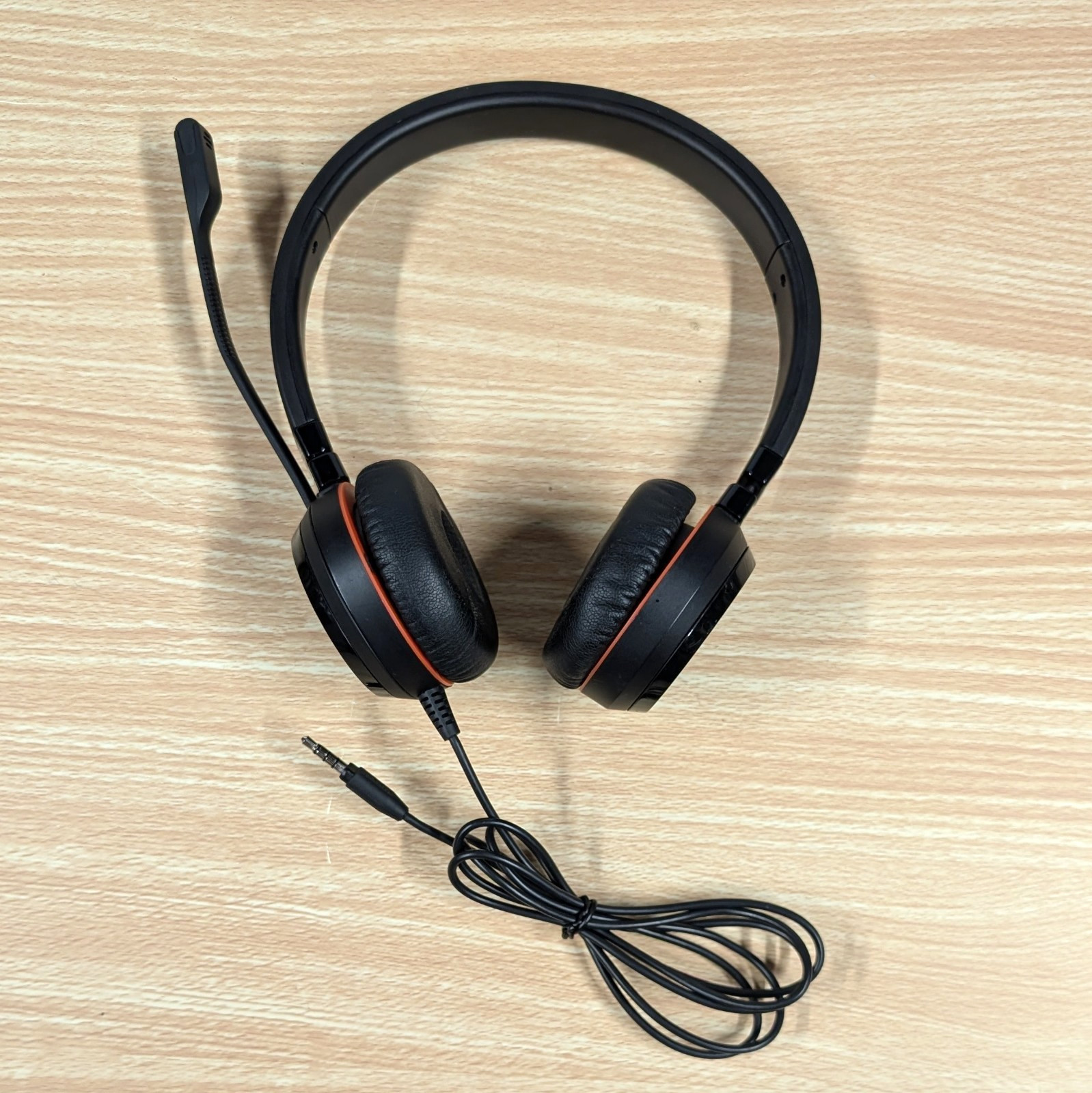 Jabra Evolve 30 II HSC060 03-02608 Stereo Call Center Headset With Mic headphone