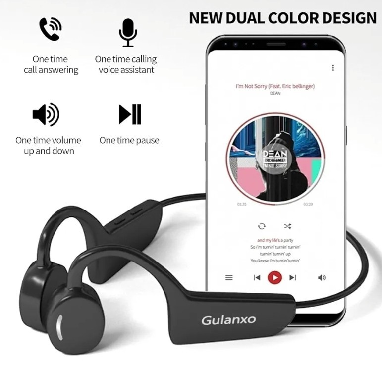 Gulanxo Open Ear Headphones,Open Wireless 15H Bluetooth Playback 5.3. 109