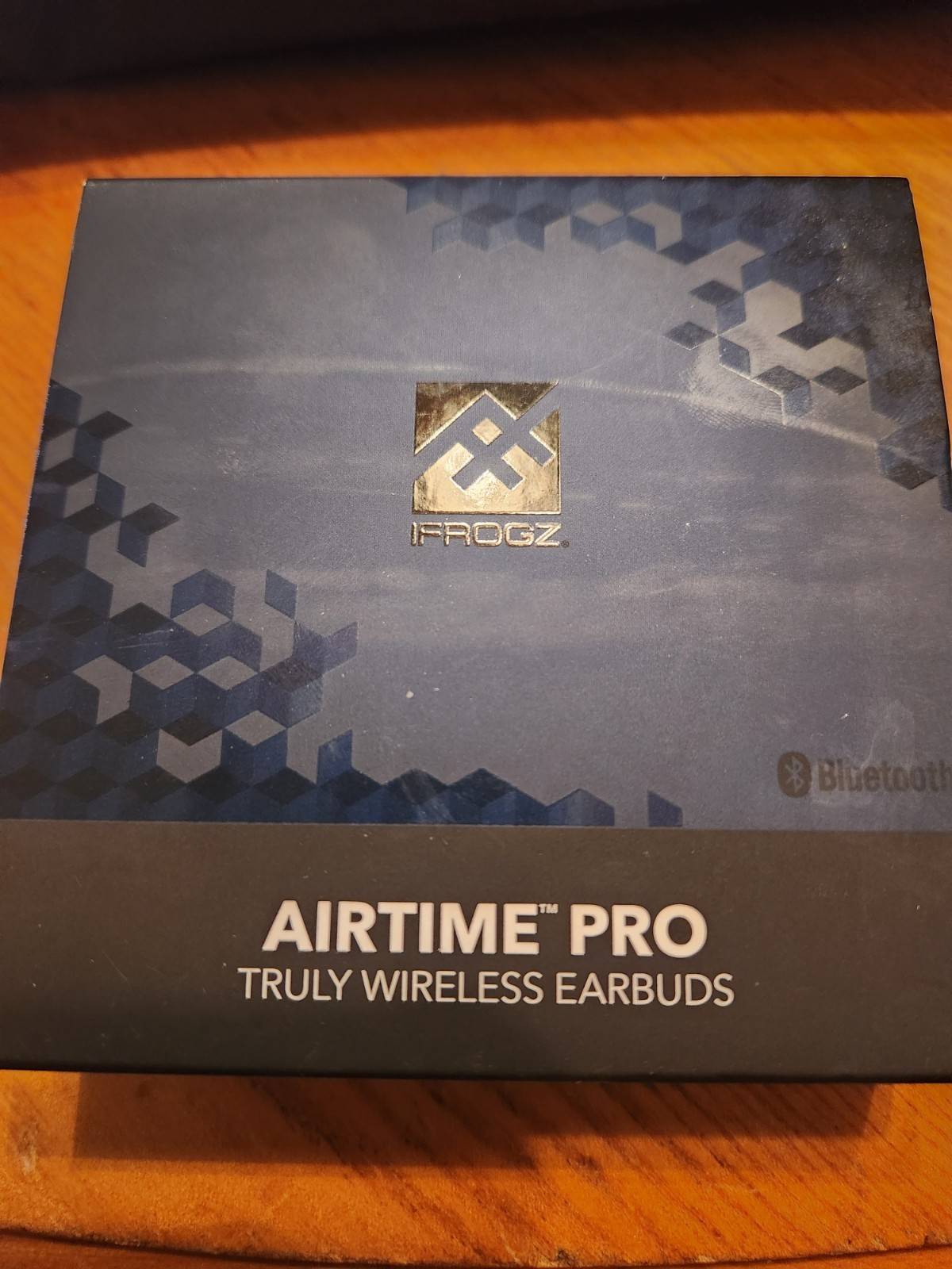 BRAND NEW Zagg iFrogz Airtime Pro Wireless Earbuds Charging Case – Navy Blue