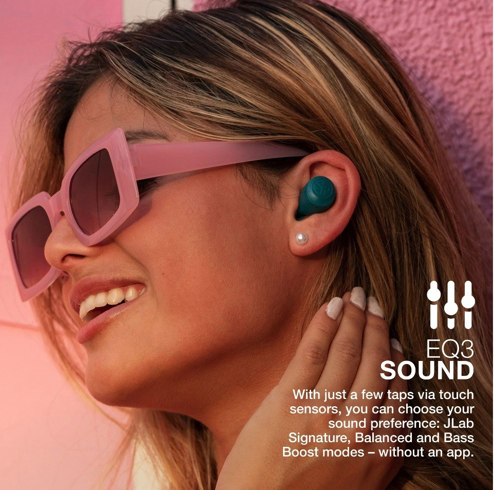 JLab – GO Air POP True Wireless In-Ear Headphones – Teal New Sealed