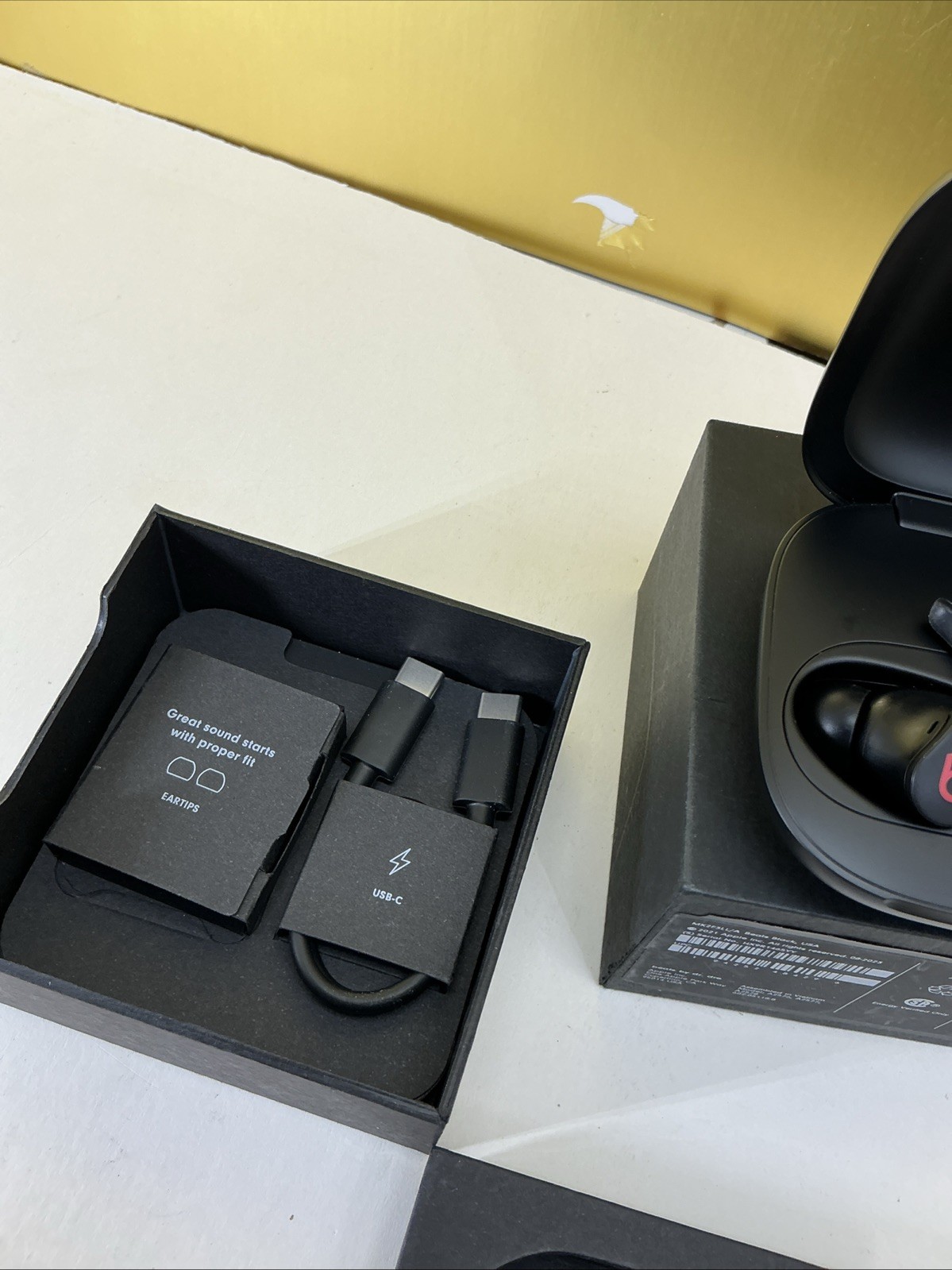 BEATS FIT PRO TRUE WIRELESS NOISE CANCELLING IN-EAR HEADPHONES MK2F3LL/A BLACK