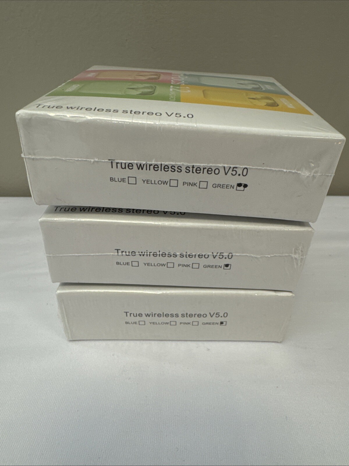 3X inPods 12 True Wireless Stereo V5.0 Earbuds Green