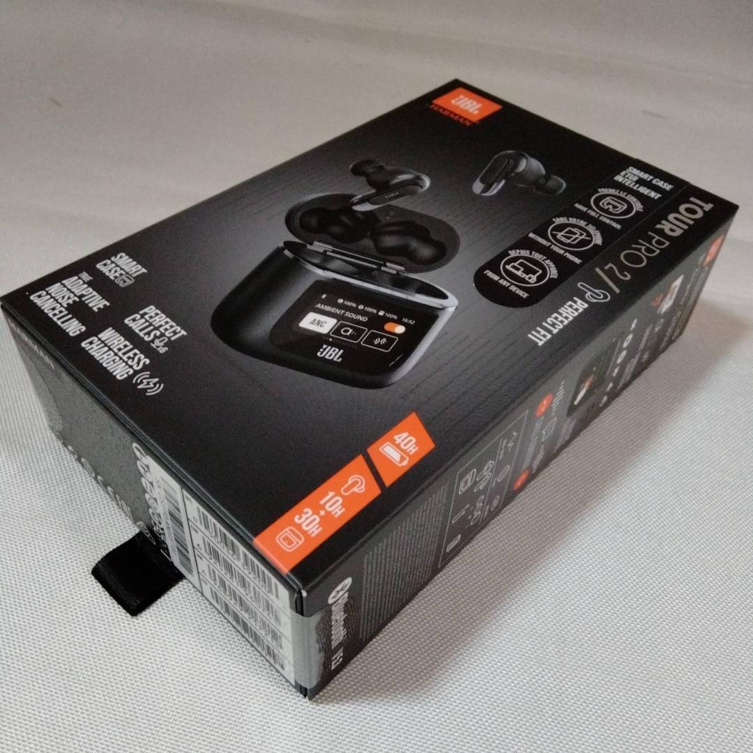 JBL TOUR PRO 2 Wireless Earphones Black Noise Canceling Smart Touch Display 10