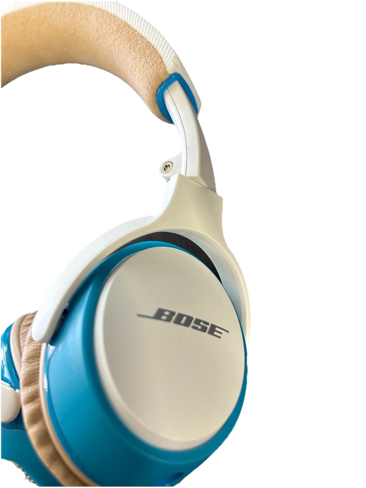 Bose Soundlink On-ear Headphones with Aux and Case Teal/White