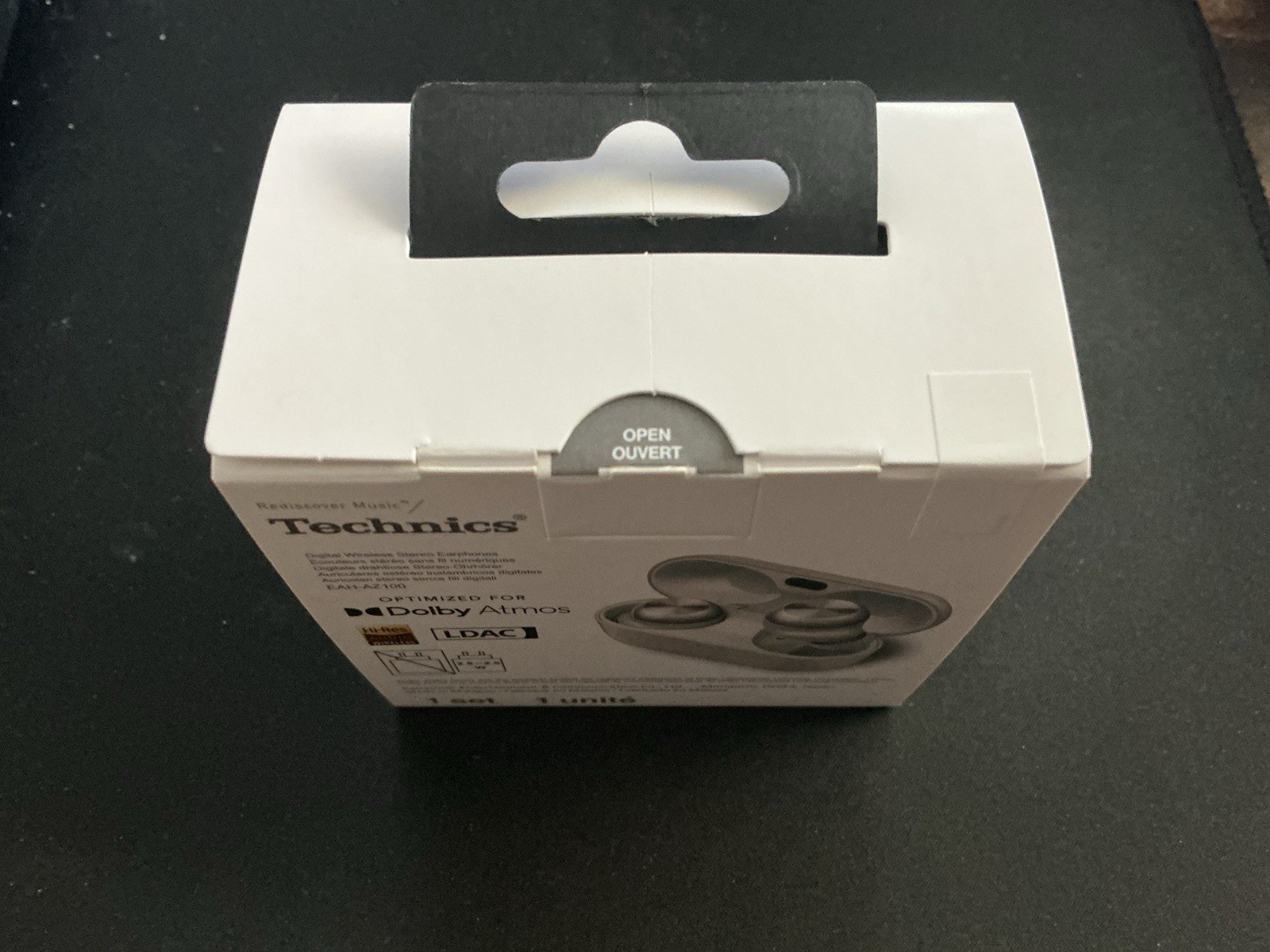 Technics EAH-AZ100 True Wireless Bluetooth In-Ear Earbuds 10mm Hi-Res Silver