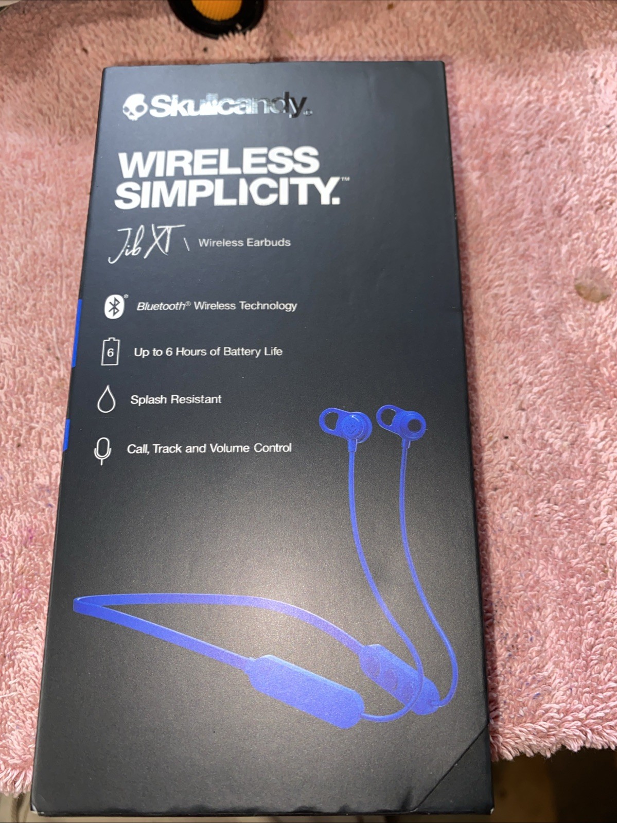 Skullcandy Wireless Earbuds Jib XT Blue