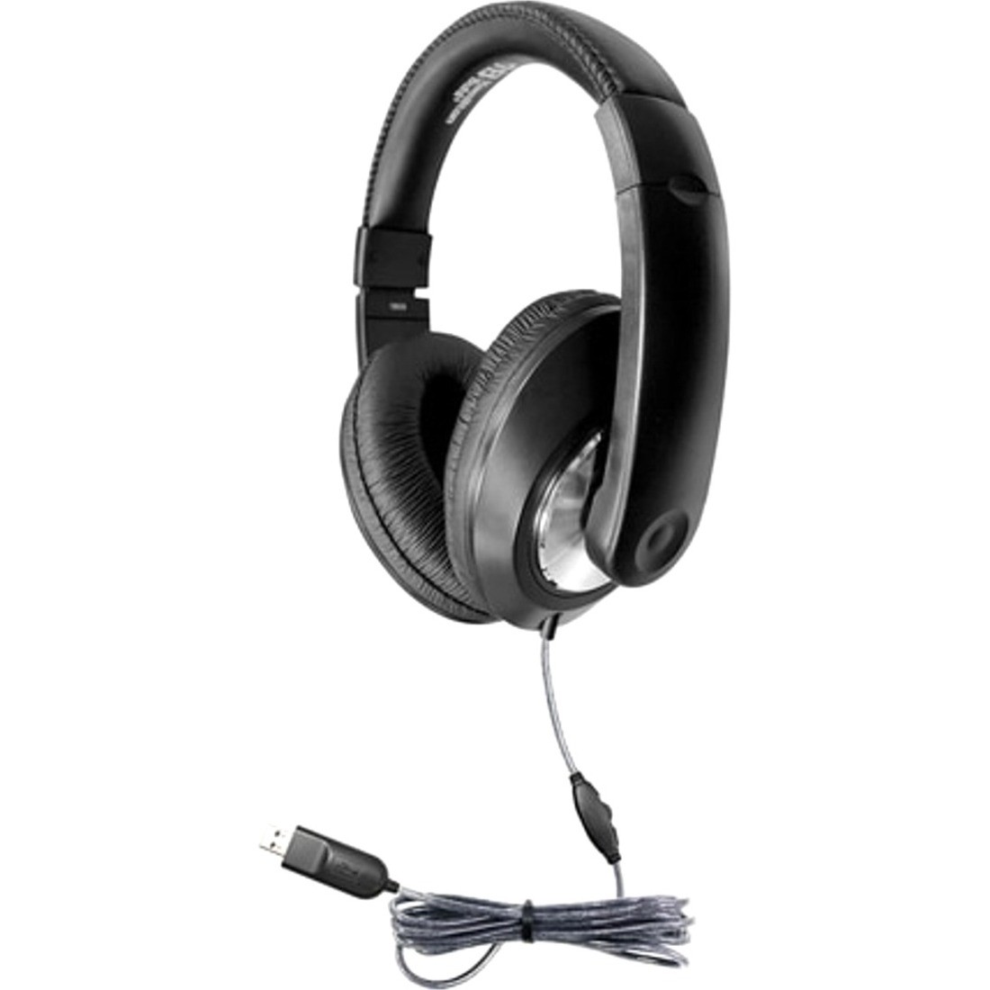 HamiltonBuhl ST1BKU Smart-Trek Stereo Headphone USB Plug