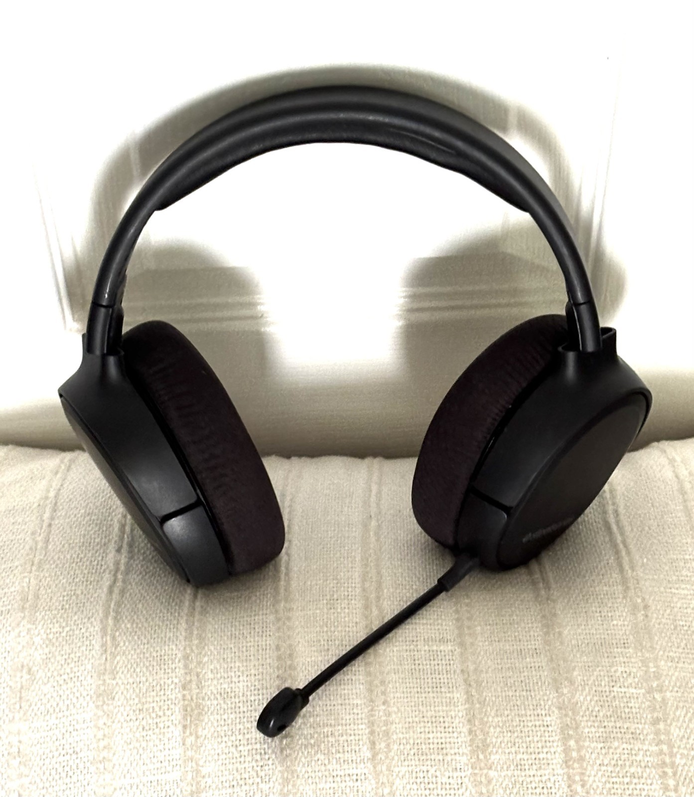 STEELSERIES Wireless Black Gaming Headset w/Gaming Mic Video Game System TESTED