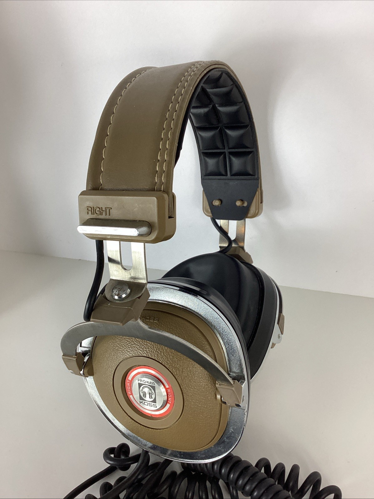 Vintage Koss PRO4AAA Professional Headphones Wired 1970’s Working