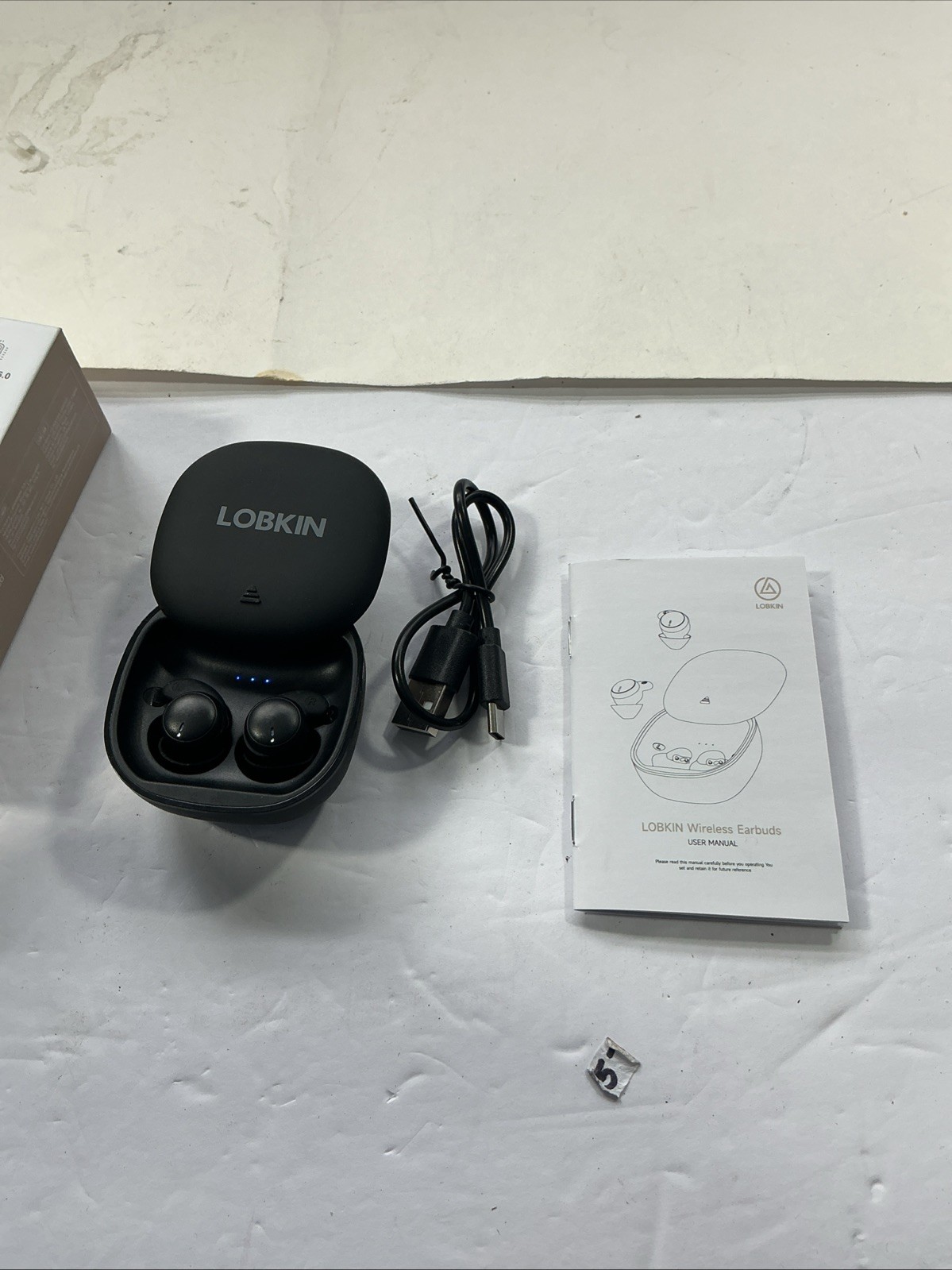 Lobkin Mini Wireless Sleep Earbuds Bluetooth HD voice Wireless V6.0
