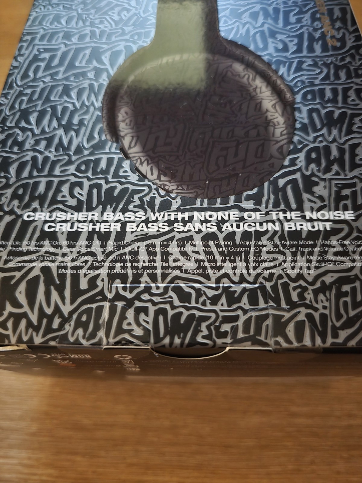 NEW SEALED Skullcandy Crusher ANC 2 F*Cking Awesome Limited Edition Rare