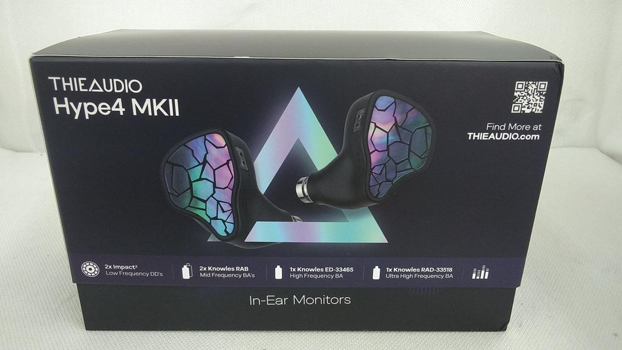 THIEAUDIO HYPE 4 MKII THI034 Wired In-Ear Earphones IEM HiFi Audiophile Japan