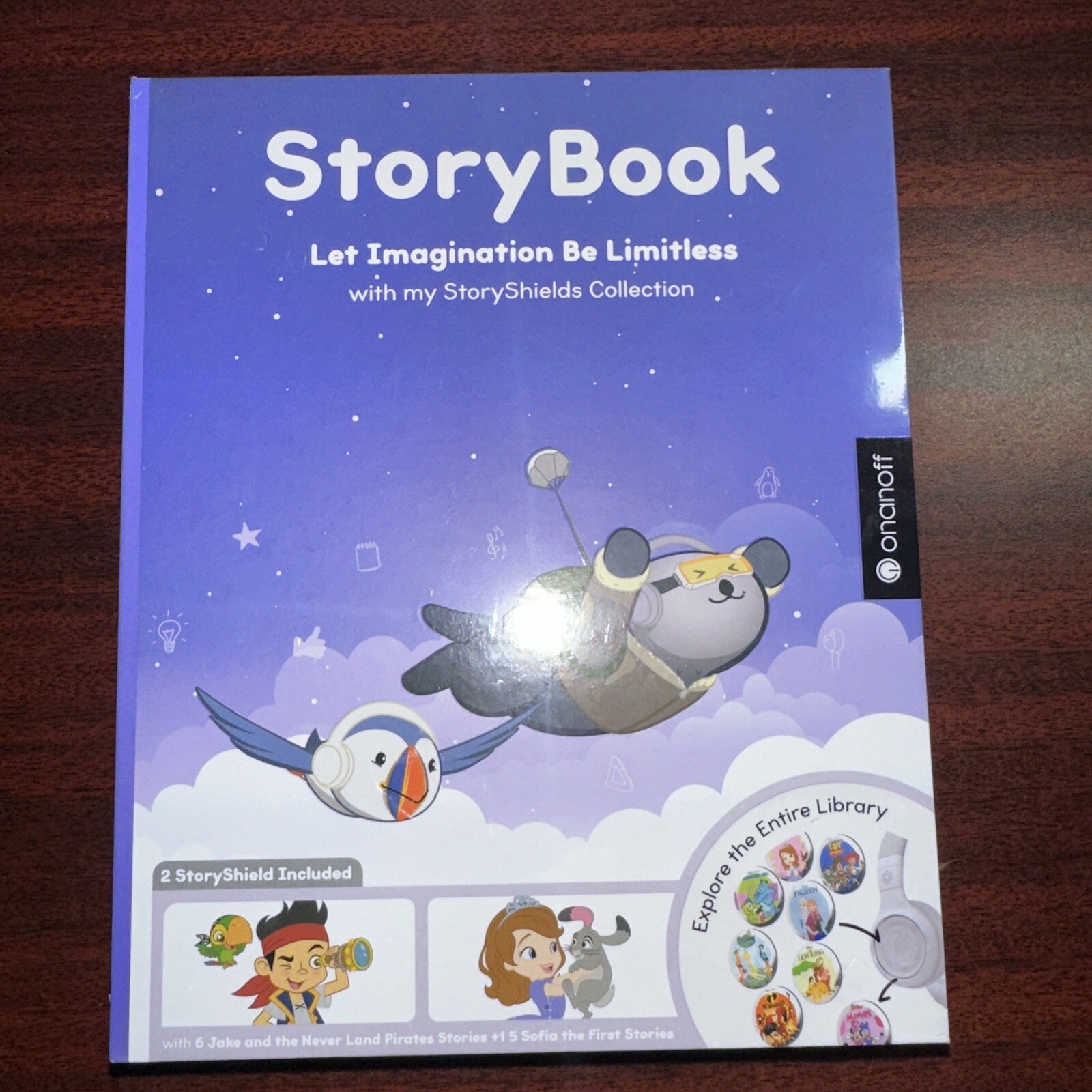 STORYPHONES Storytelling HEADPHONES for KIDS, Disney Bundle with Stories NEW