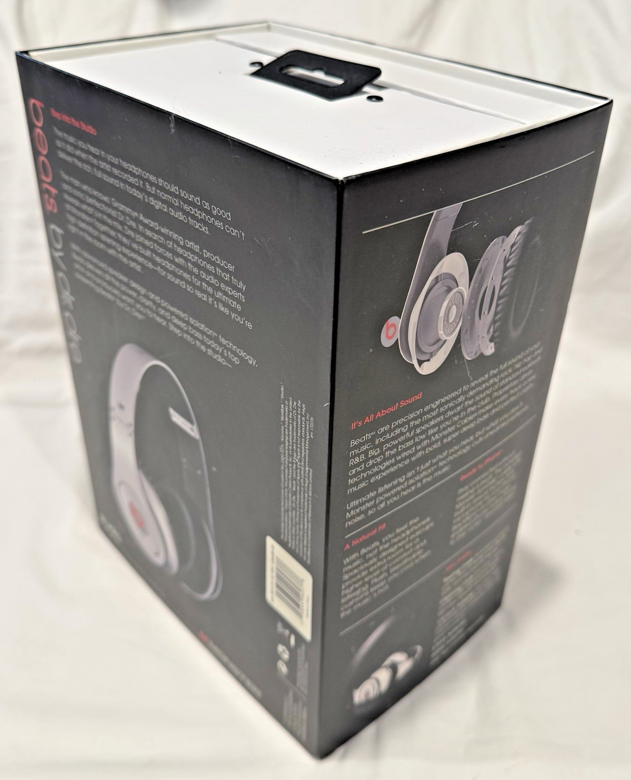 Beats by Dr. Dre Studio Monster Era White Over-Ear 3.5mm Hi-Def Iso Headphones
