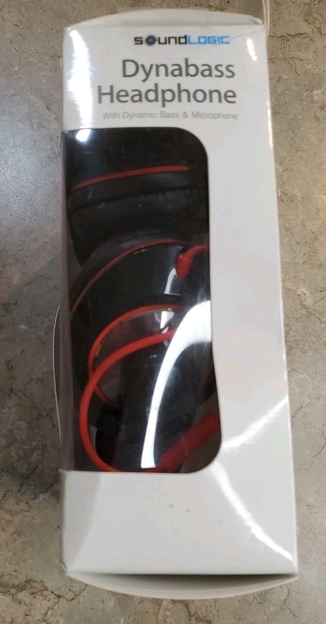 SoundLogic DHM-12/5704 Dynabass Headphone with Microphone