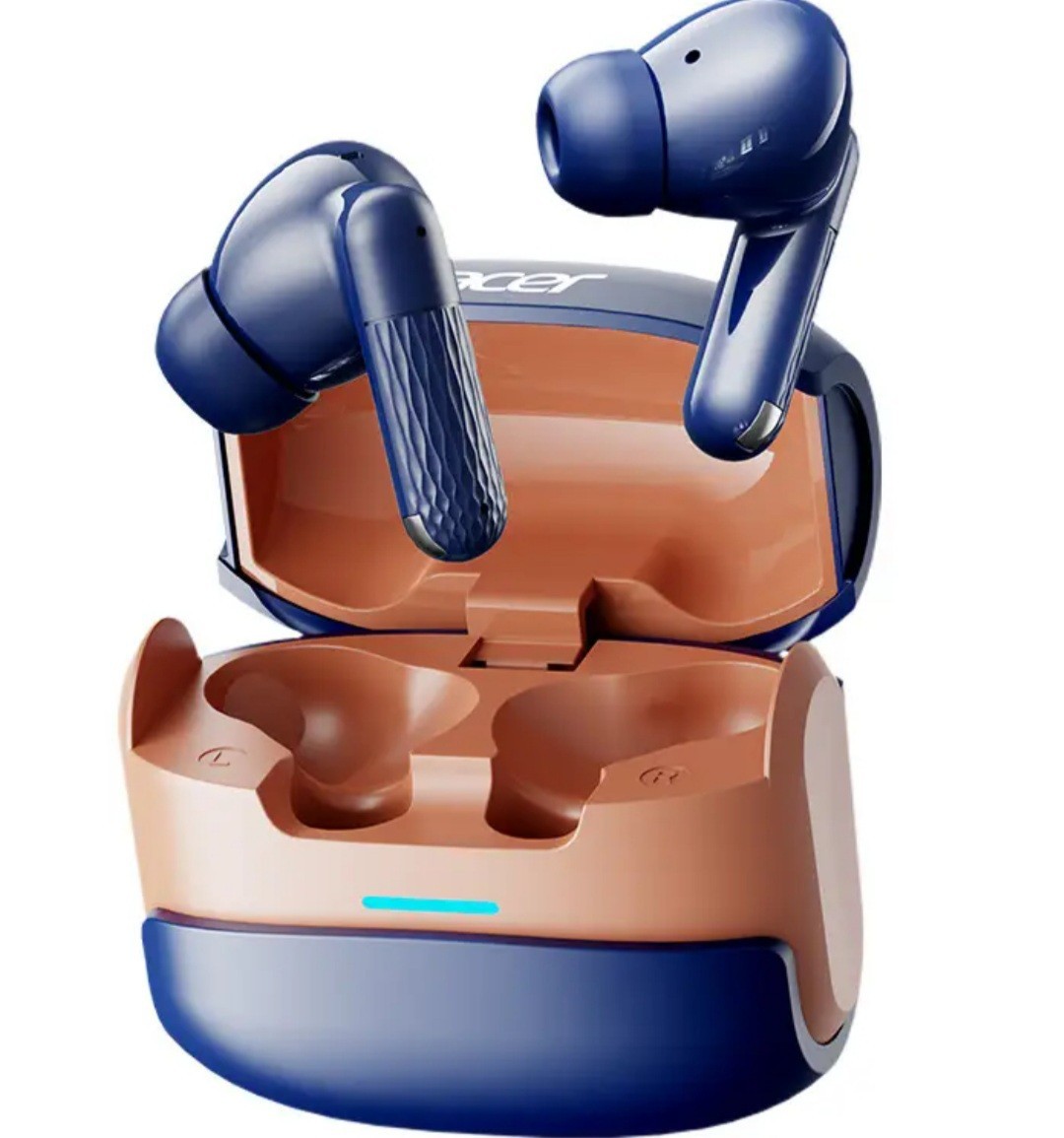 ACER OHR548 Wireless Headphones Feature 52Db Deep-Sea Noise cancellation Blue