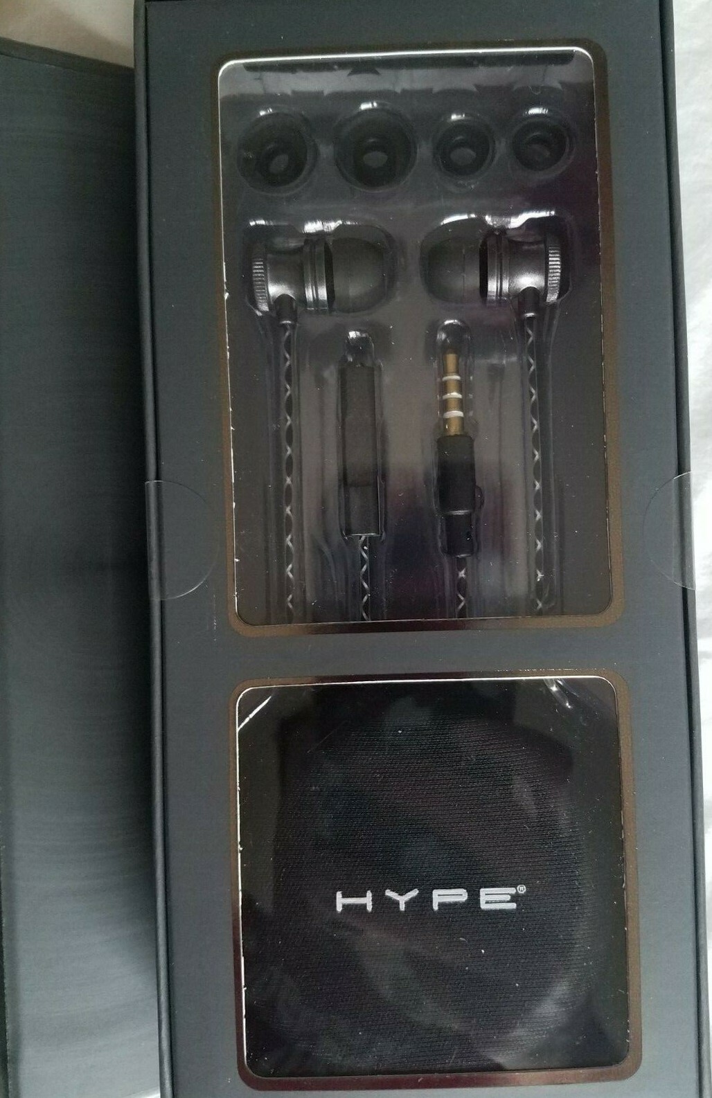 Hype LUXE PRO Hands Free Earphones Bass Boosting -MIC- Bonus Carrying Case