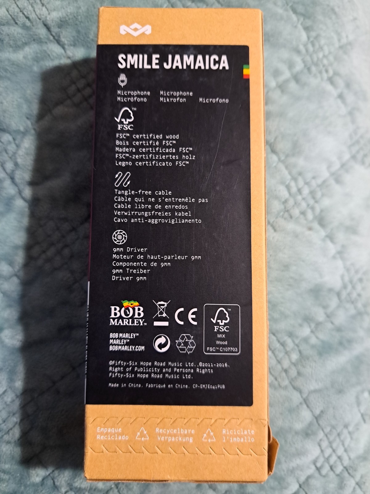 Marley Smile Jamaica Wired Ear Buds