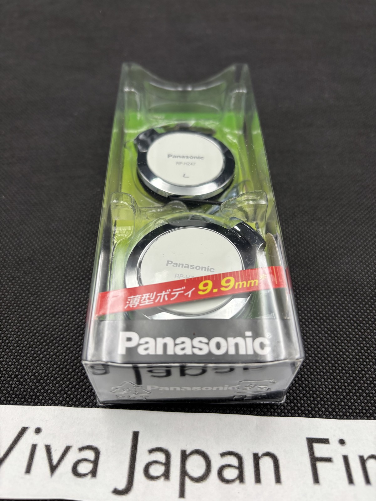 Panasonic Clip Earphone Headphone RP-HZ47-W 9.9mm White NEW