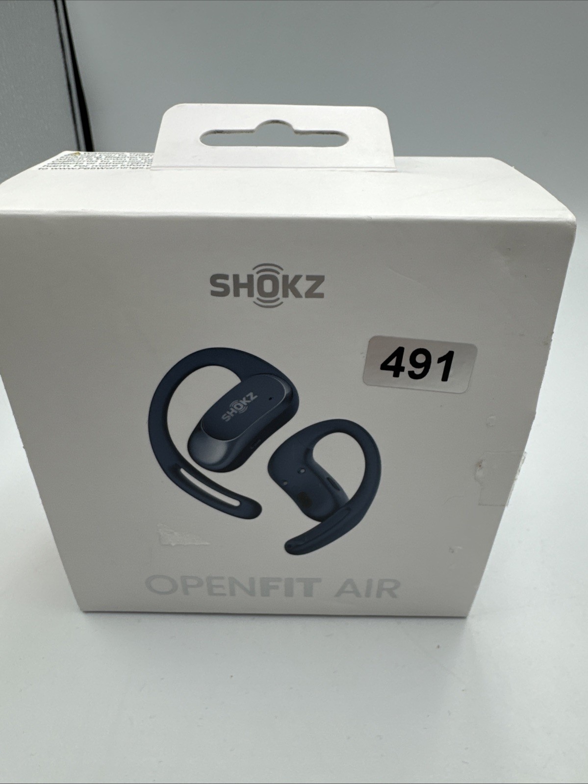 Shokz – OpenFit Air Open-Ear True Wireless Earbuds – Stone Blue Tested
