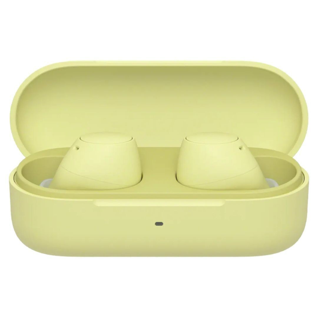 Sony WF C510 Truly Wireless Yellow Earbuds Up To 11 Hours Battery Life