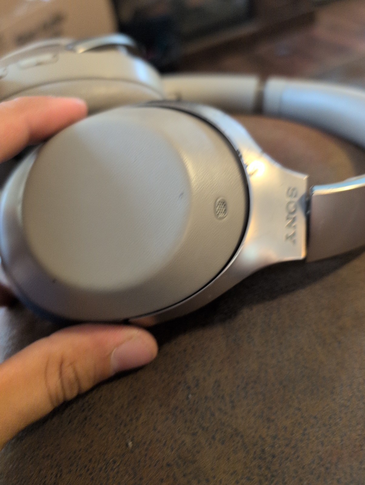 Sony 1000X Headband Headphones – Black- Broken Plastic Part