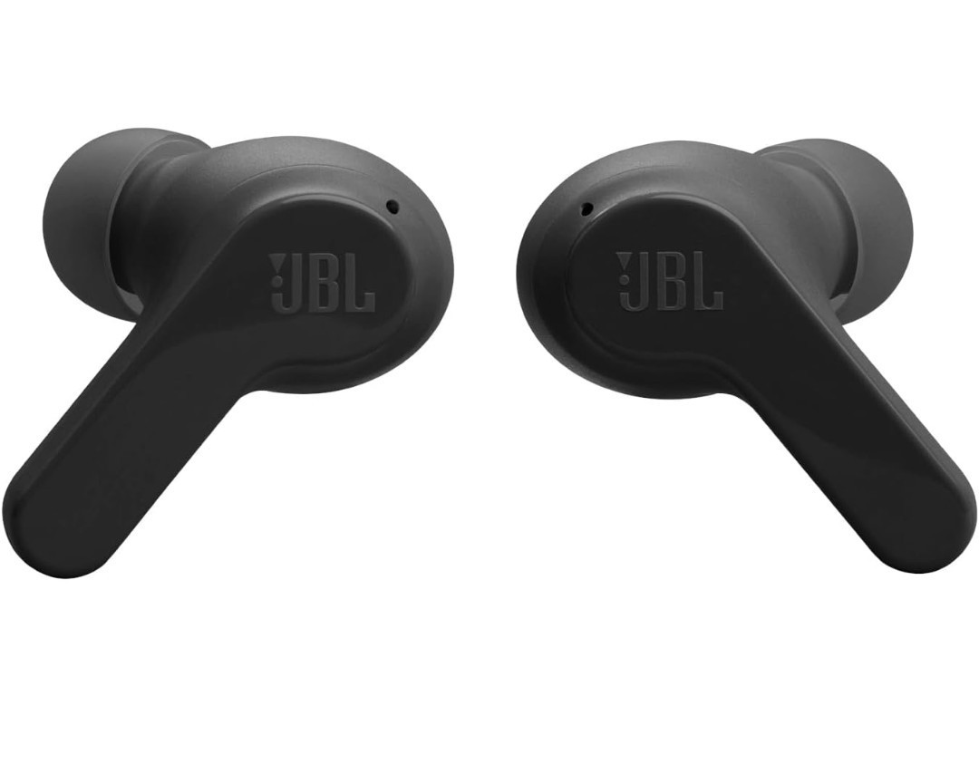 JBL Vibe Beam True Wireless In-Ear Headphones – White (JBLVBEAMWHTAM)