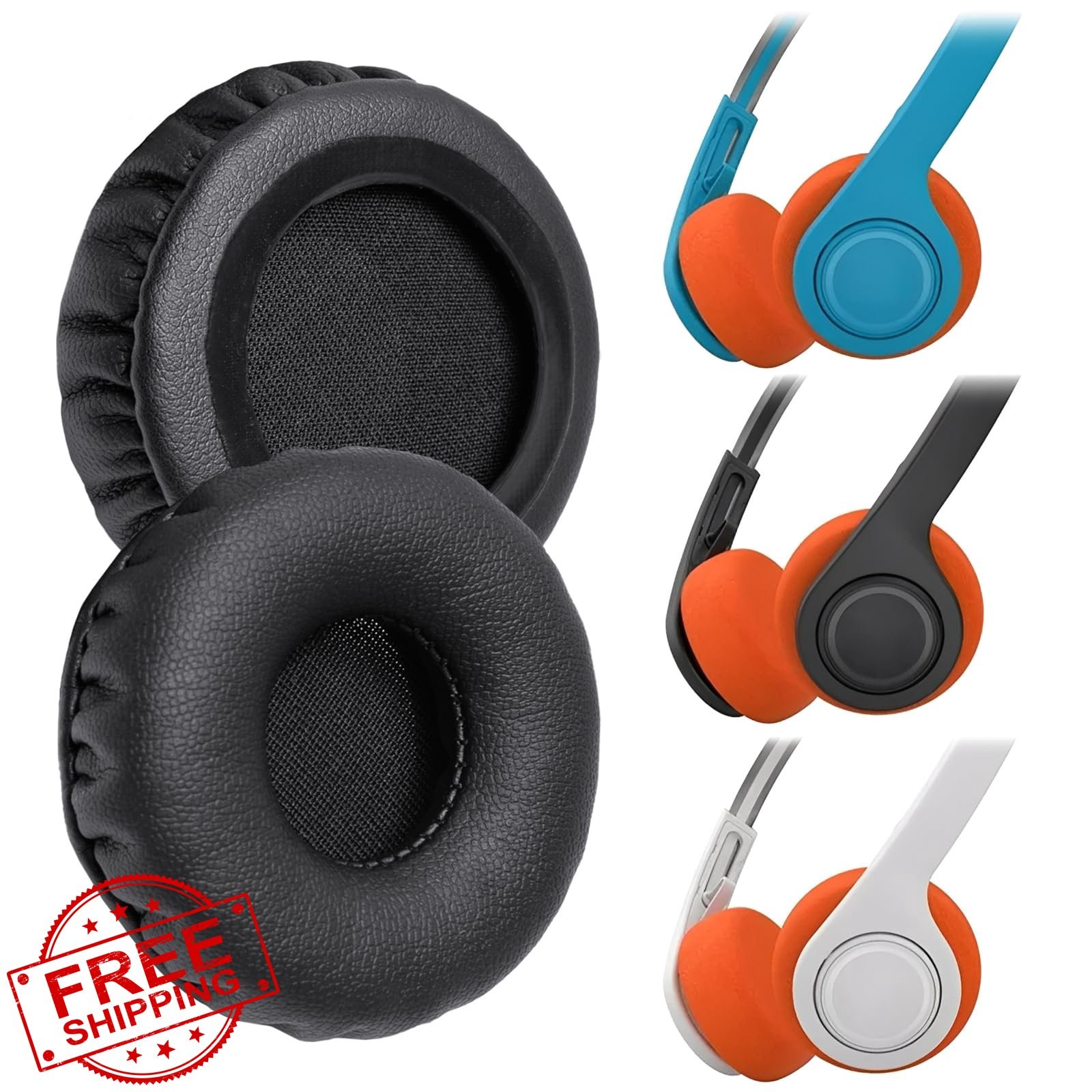 Voarmaks Earpads for JLAB Rewind Wireless Retro Headphones Foam