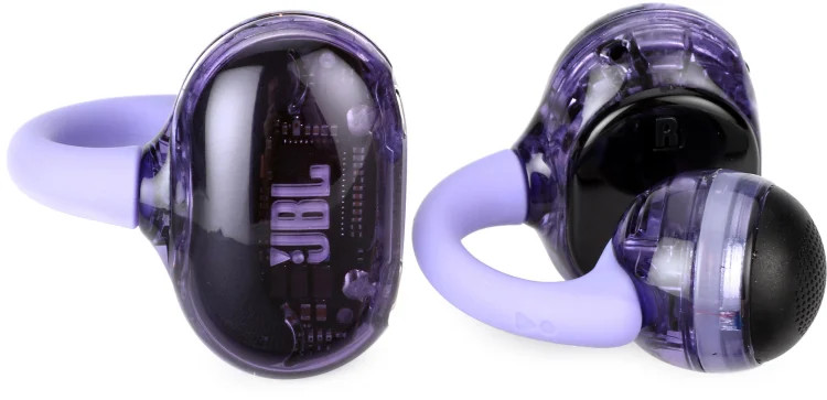 JBL Soundgear Clips True Wireless Earbuds – Purple