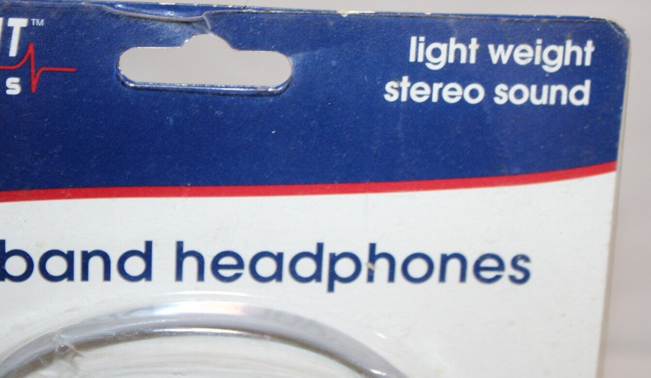 New e-Circuit Electronics Lightweight Neckband Stereo Headphones – Retro NOS