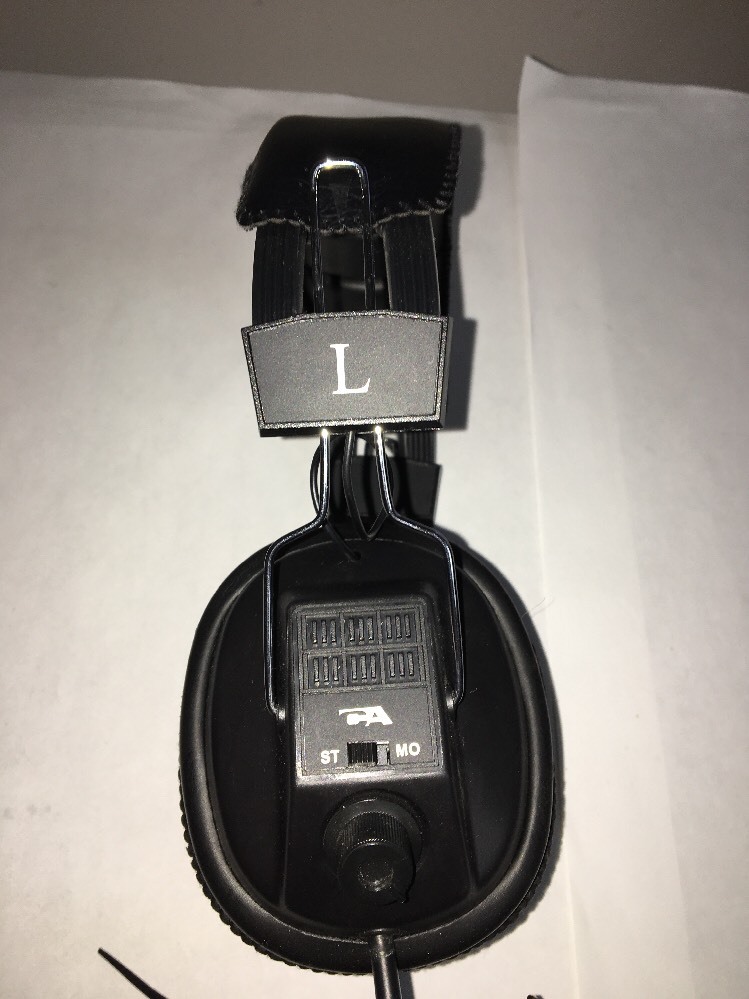 Home Stereo Extra Cushion Headphones W Mini Jack & Full Size Adapter Jack