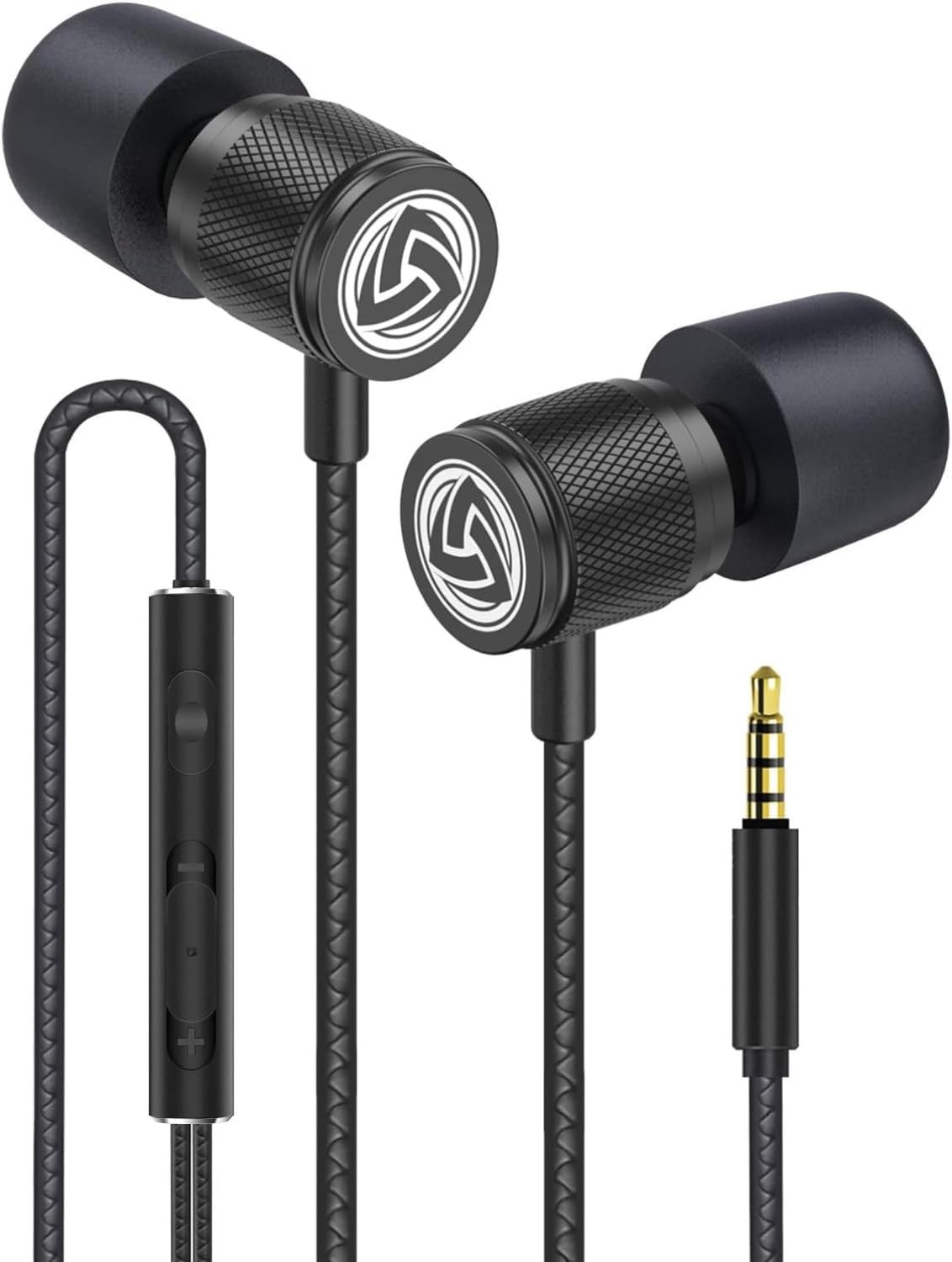LUDOS Wired Earbuds Memory Foam 5 Year ,