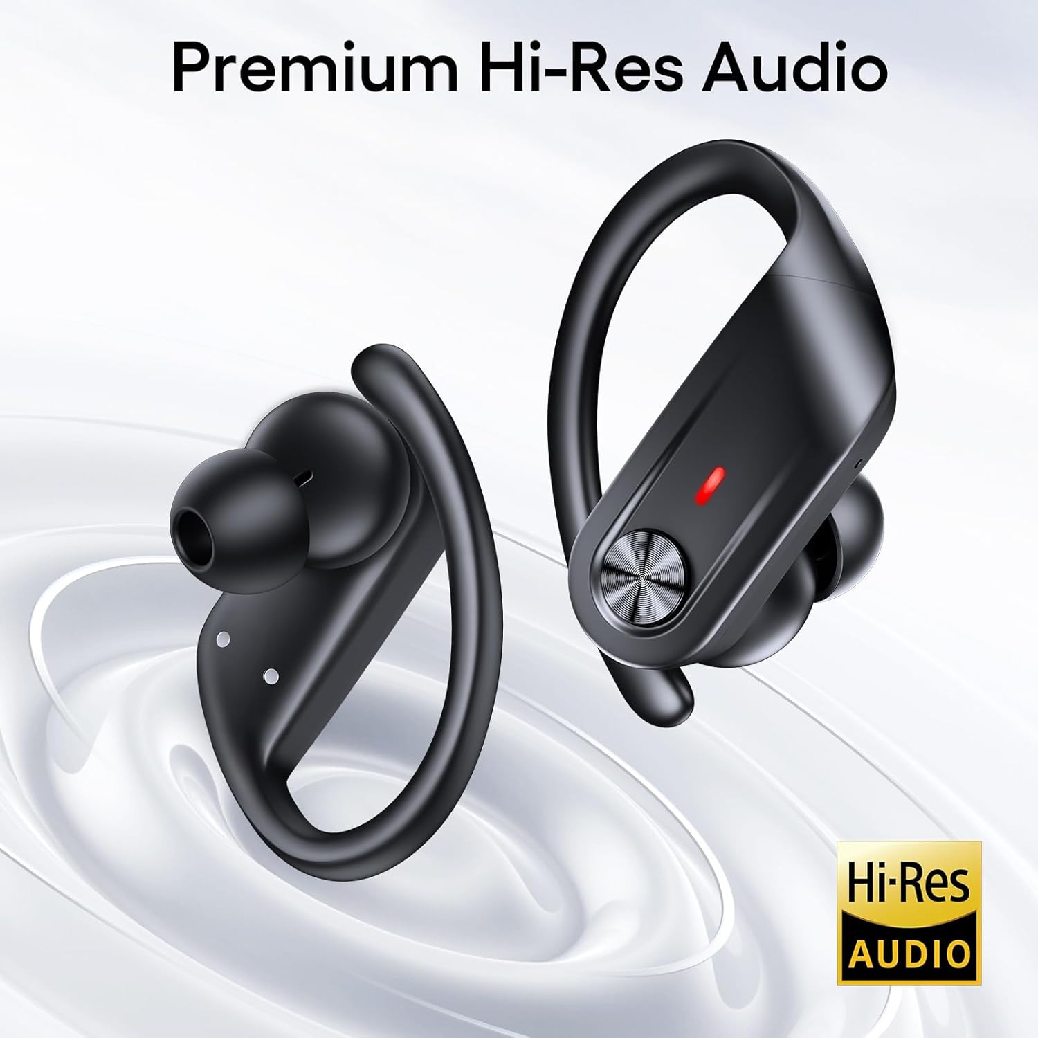 Hybrid Active Noise Cancelling Wireless Ear Buds 80 Hrs Playtime Hi-Res Stereo Q