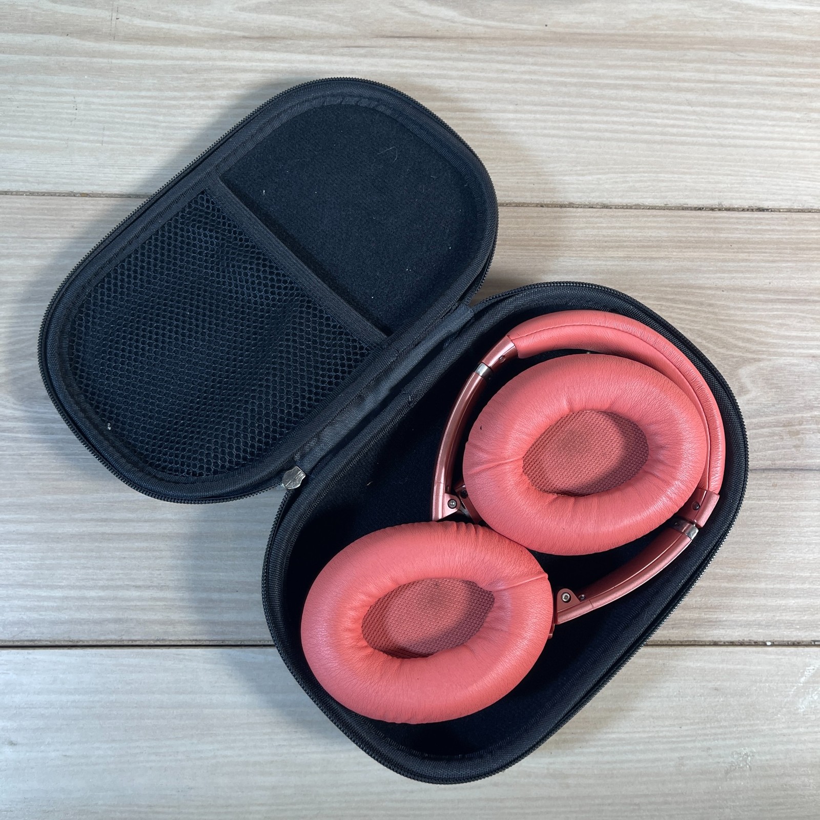 Srhythm Nc35 Over-Ear Headphones Pink Wireless Bluetooth 5.3 Noise Cancelling