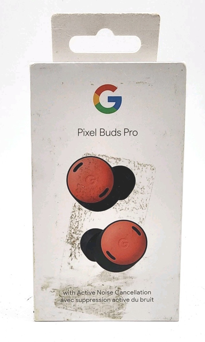 Google Pixel Buds Pro Coral Wireless Earbuds ANC Tested Working