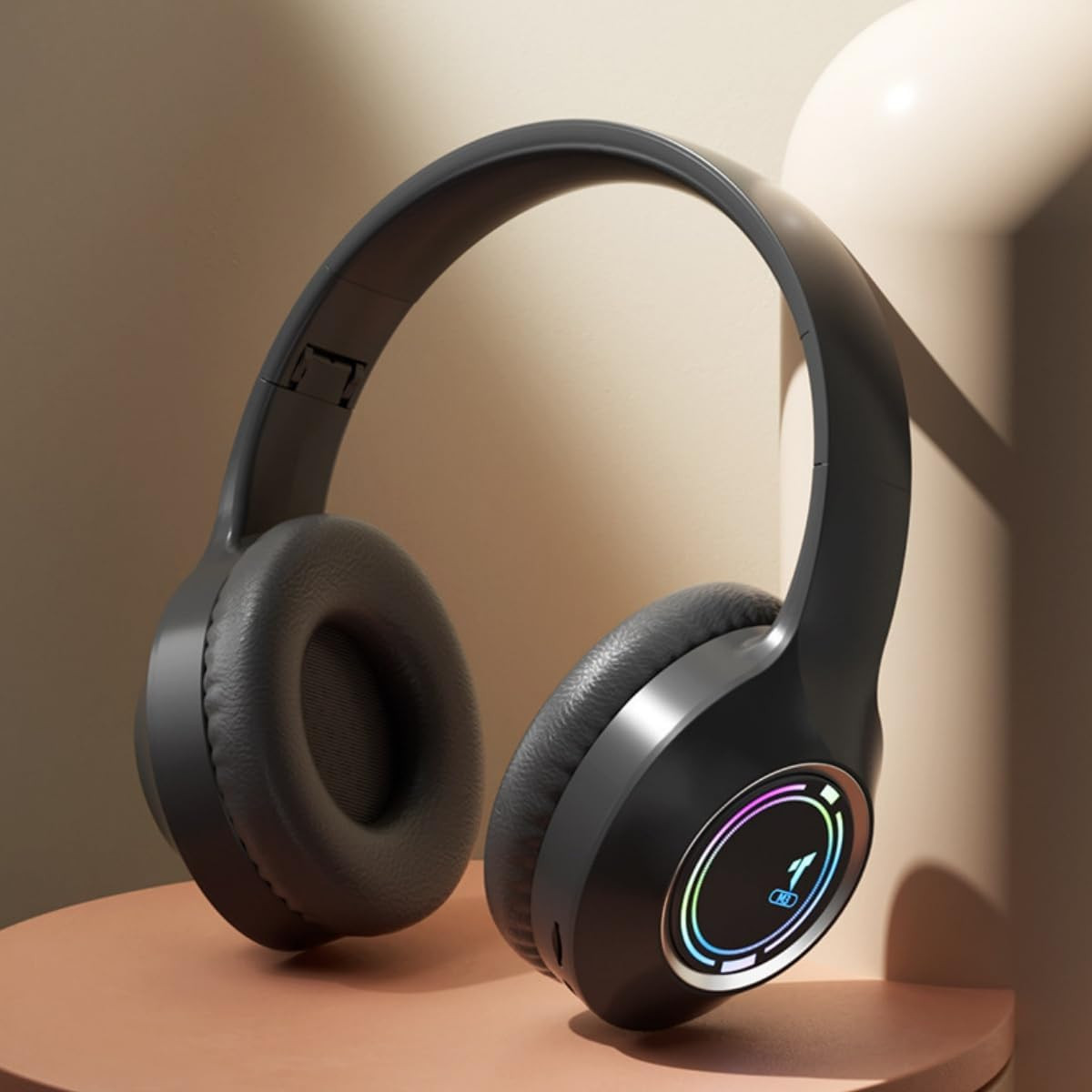 Bluetooth Headphones over Ear,Wireless Headphones Low Latency, Hands-Free Calls,
